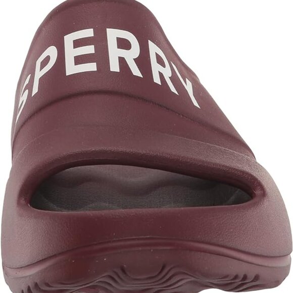 Sperry Men's float Zero Water Absorption Slide Sandals BURGUNDY 🆕NWT🏃♀️💨⚡🚚 - Picture 10 of 16